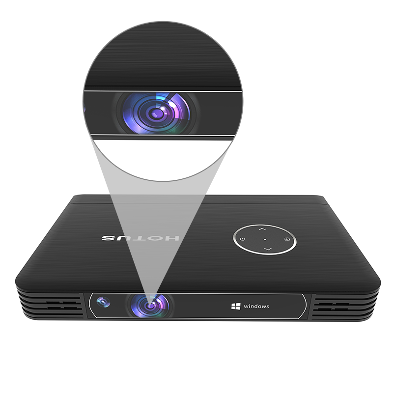 What are the unique features of a portable smart projector for Windows?(图2)